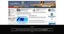 Desktop Screenshot of comune.polverigi.an.it